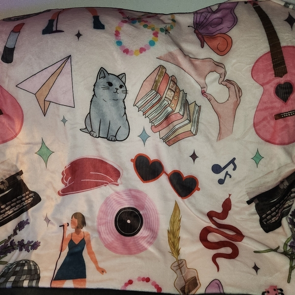 Colorful Patterned Throw - Picture 3 of 4